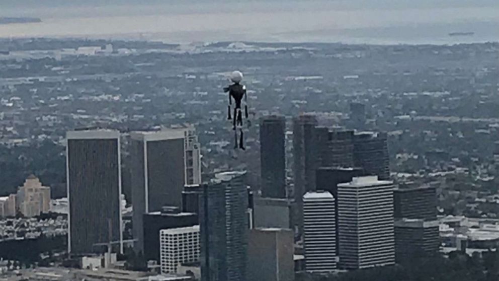 New theory about mysterious LAX 'jet pack man' released by police - ABC News