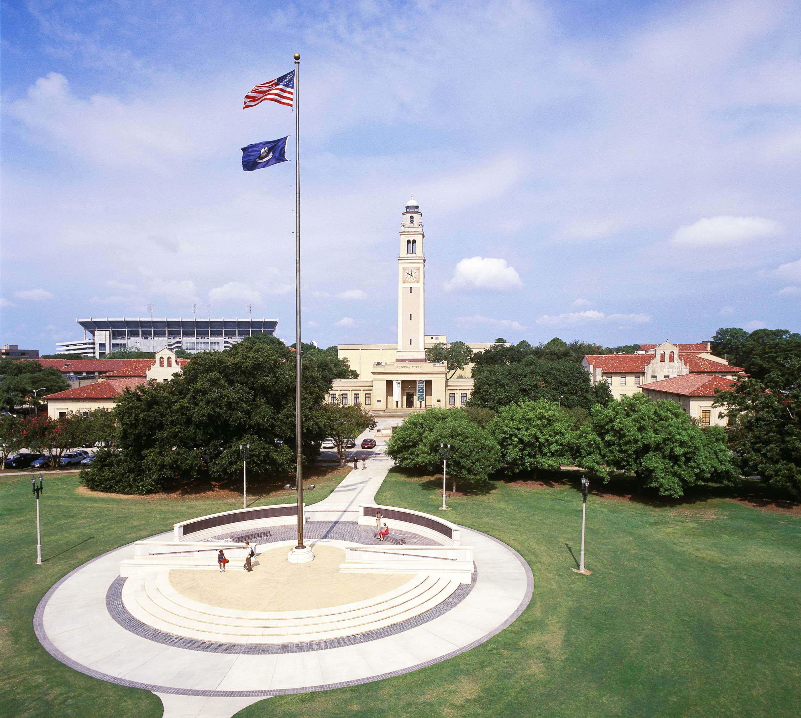 PHOTO: The Memorial Tower in Louisiana State University's campus in Baton Rouge, La., is seen in this undated photo. 