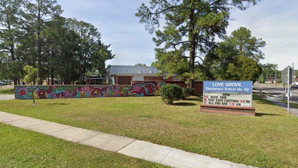PHOTO: Love Grove Elementary School in Jacksonville, Florida is seen here.