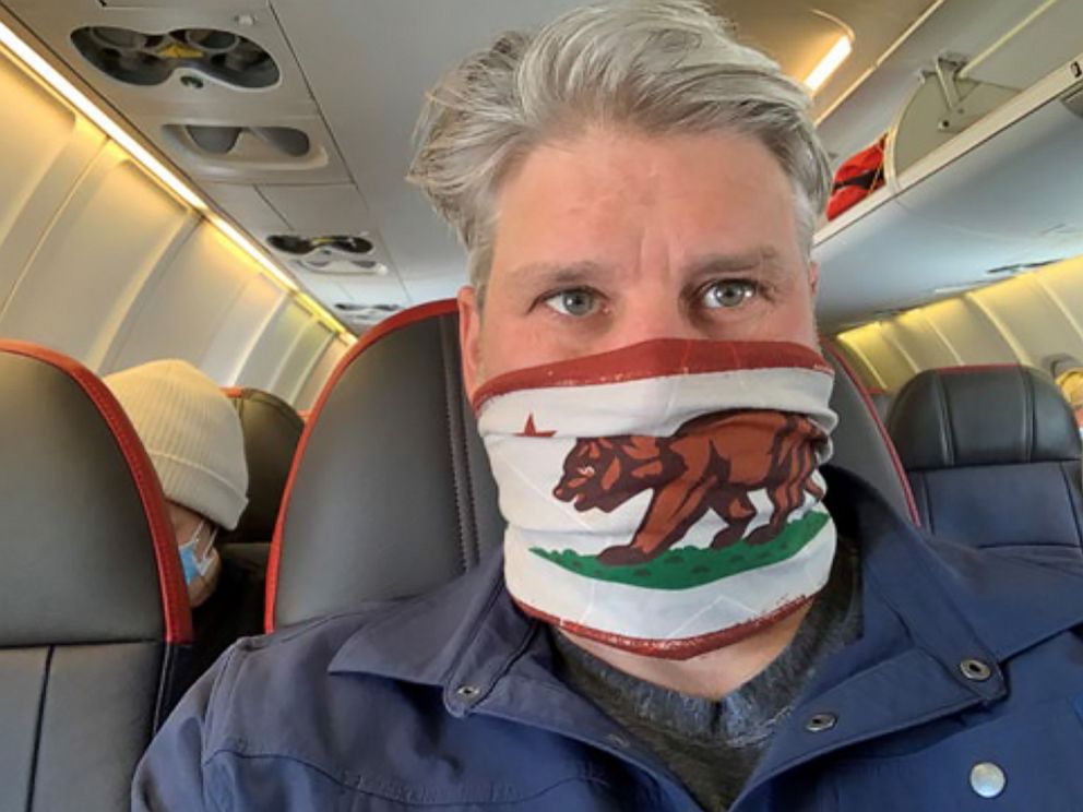 PHOTO: Michael Lowe took a selfie, that he sent to his girlfriend, once on board American Airlines flight #2448 from Dallas Fort Worth International Airport (DFW) to Reno, Nevada.