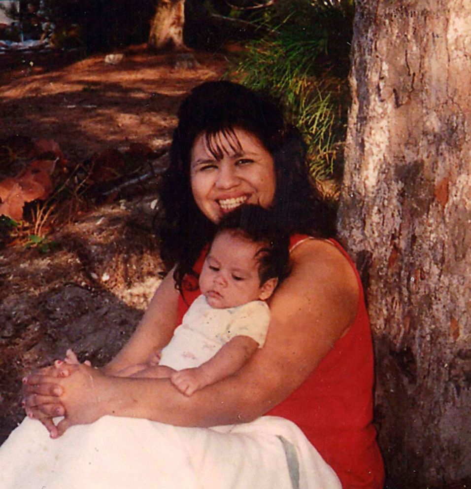PHOTO: In this undated photograph, Texas death row inmate Melissa Lucio is holding one of her sons, John. Lucio is set to be executed on April 27 for the 2007 death of her 2-year-old daughter Mariah.