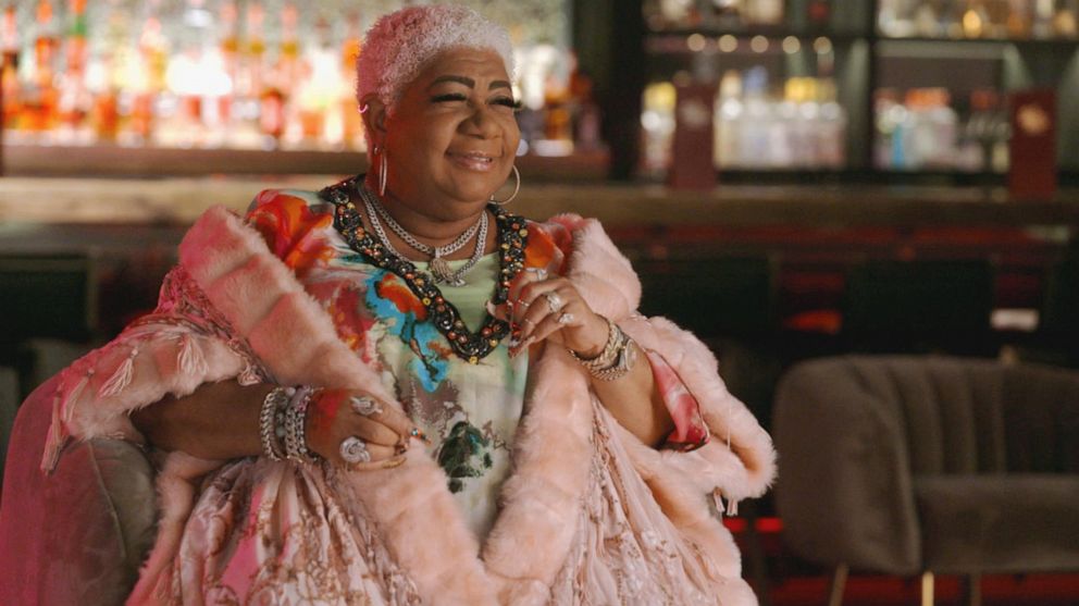 PHOTO: Comedienne Luenell is interviewed by ABC News.