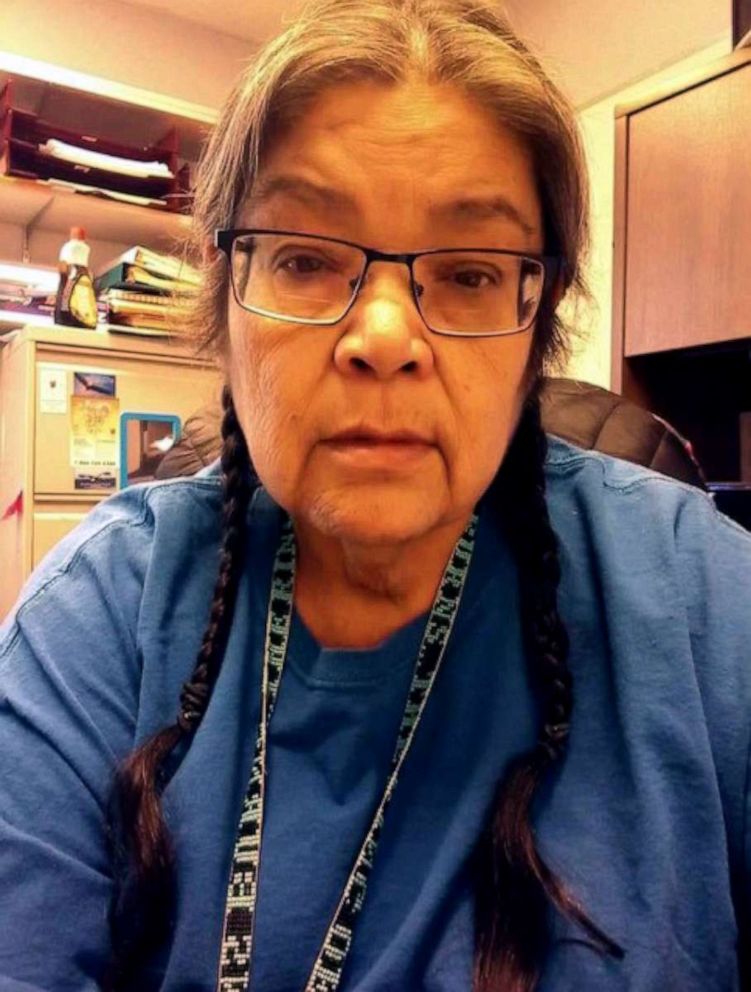PHOTO: Lydia Gloria Burns, 61, of James Smith Cree Nation, Saskatchewan.