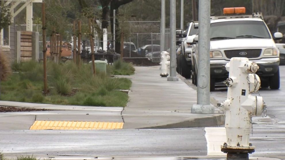 PHOTO: A Lyft driver found an unaccompanied toddler in this neighborhood in Santa Rosa, Calif., Feb. 12, 2019.