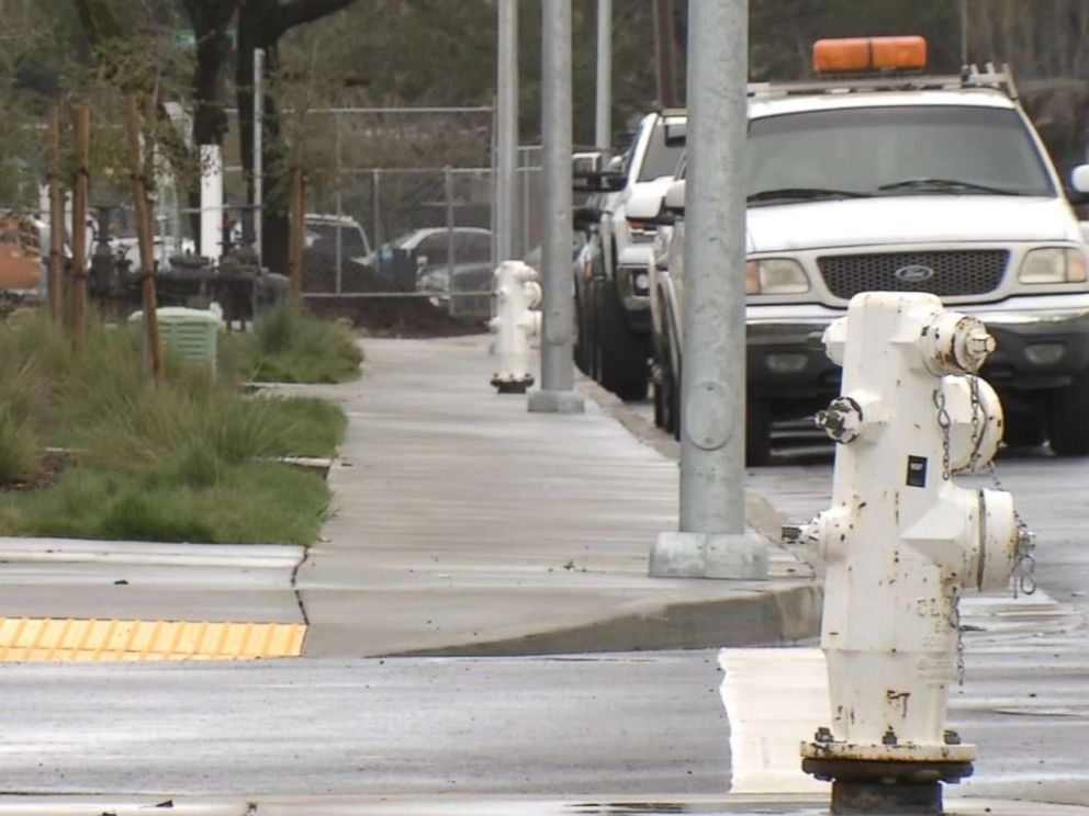 PHOTO: A Lyft driver found an unaccompanied toddler in this neighborhood in Santa Rosa, Calif., Feb. 12, 2019.
