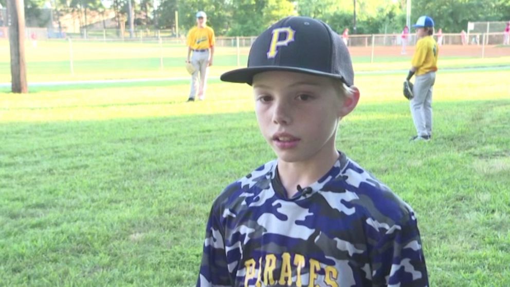 PHOTO: Braydon Smith, 11, stopped a robber with a machete in Mebane, N.C., on June 14, 2019.