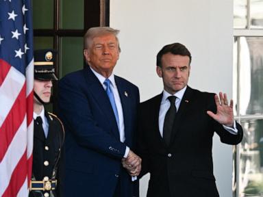 Trump hosts France's Macron at the White House amid Ukraine tensions