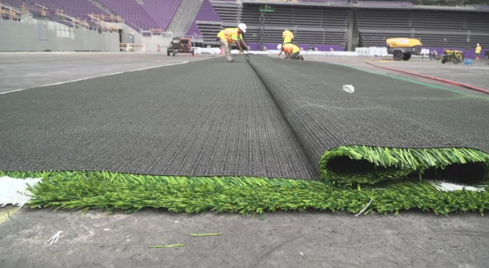 PHOTO: Turf Nation location in Dalton, Georgia, makes synthetic turf systems.