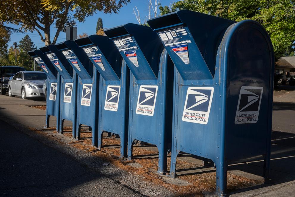 PHOTO: USPS mailboxes