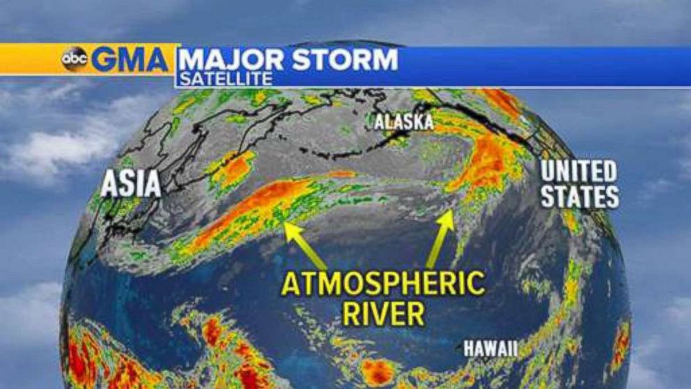 'Atmospheric river' will deluge Washington state, Oregon ABC News