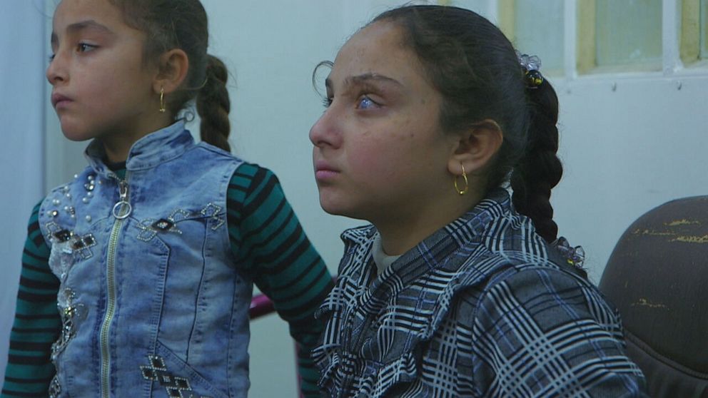 PHOTO: Malak has lost vision in her eye, damaged with ISIS used her as a human shield.
