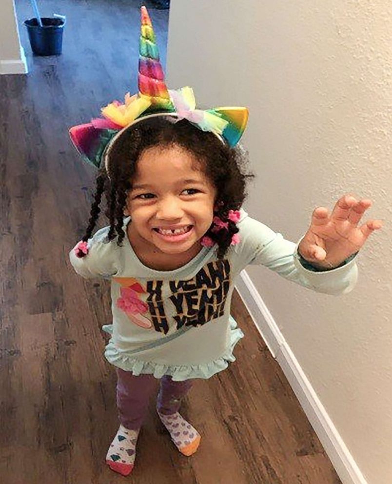 PHOTO: An Amber Alert was launched Sunday for Maleah Davis, a 5-year-old Texas girl. She was last seen Saturday night with three men who reportedly abducted her. 