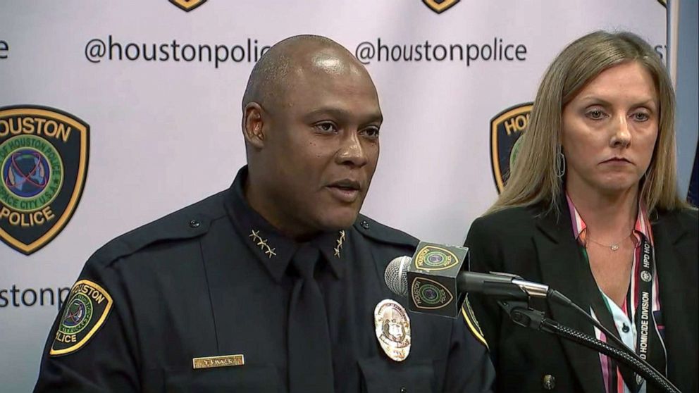 PHOTO: Houston Police hold a press conference on missing 4-yr old, Maleah Davis, May 31, 2019.
