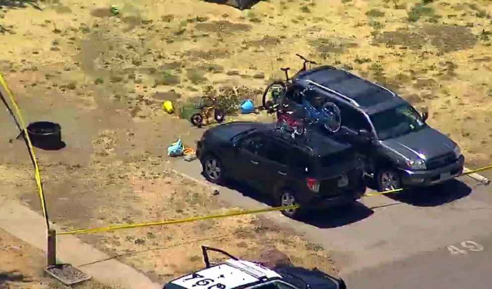 PHOTO: Los Angeles County sheriff's deputies are investigating the fatal shooting of a man who was camping with his family in Calabasas Friday, June 22, 2018.