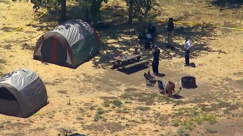 PHOTO: Los Angeles County sheriff's deputies are investigating the fatal shooting of a man who was camping with his family in Calabasas Friday, June 22, 2018.