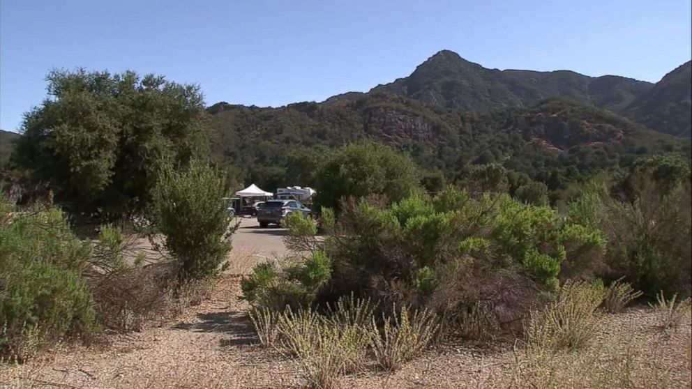 PHOTO: Los Angeles County sheriff's deputies are investigating the fatal shooting of a man who was camping with his family in Calabasas Friday, June 22, 2018.
