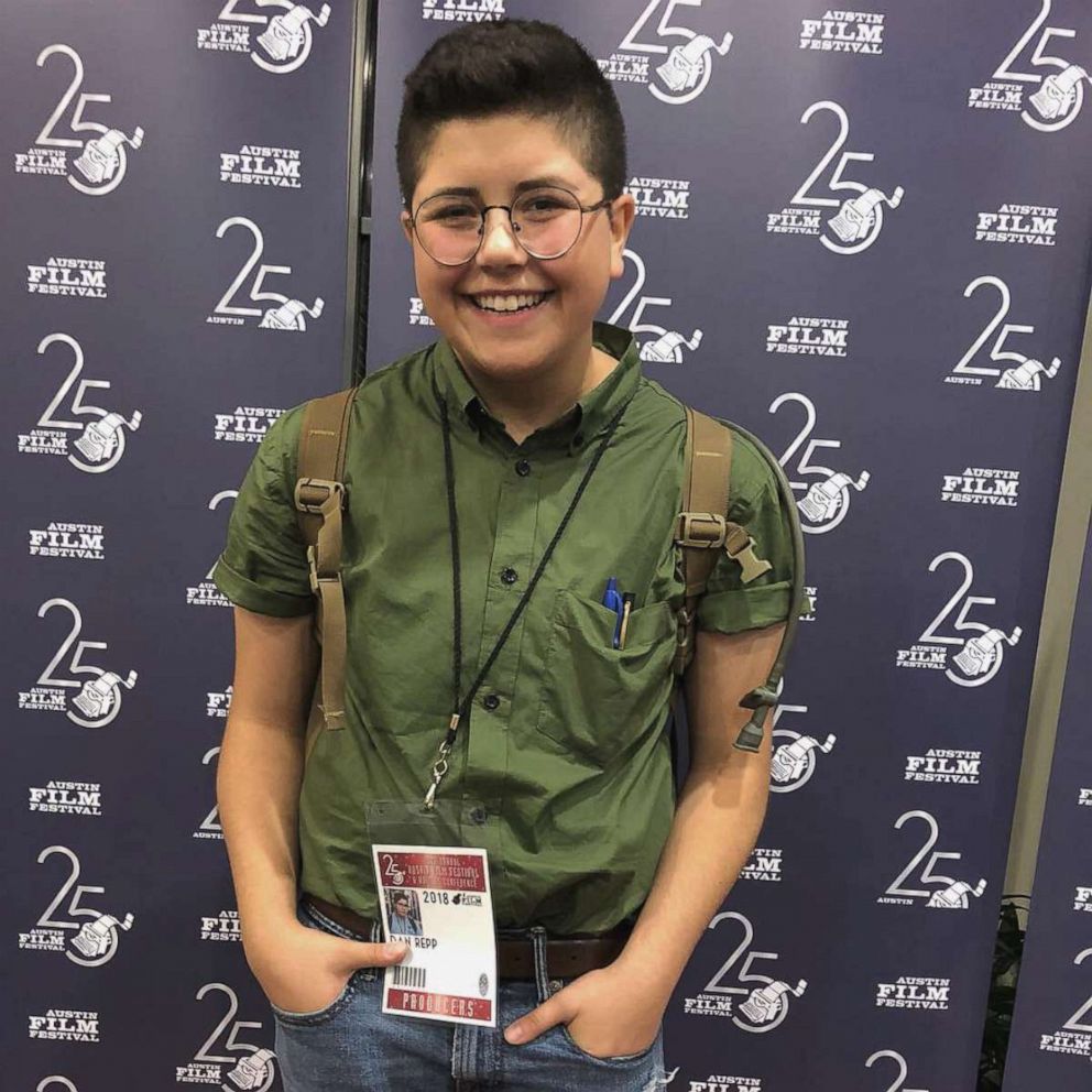 PHOTO: Freshman ROTC cadet Max Pesqueira says he has lost his military scholarship at the University of Texas because he is transgender and now barred from serving in the U.S. Army under the Pentagon's new transgender policy.