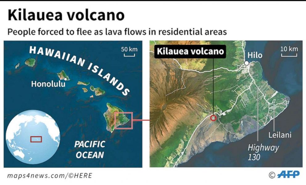 Kilauea Lava Flow Map 2024 Rey Lenore