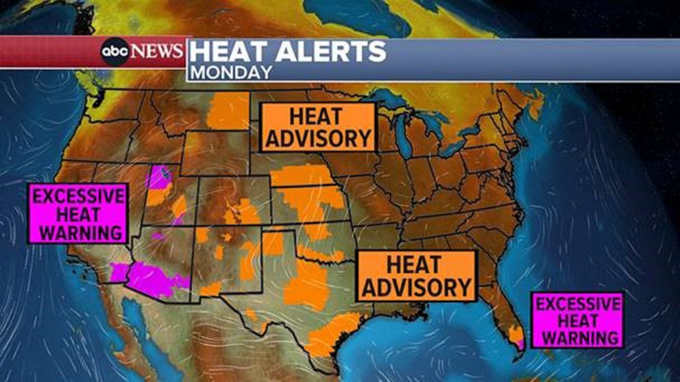 US Heat Wave Lingers In Southwest, Intensifies In Midwest: Latest Forecast