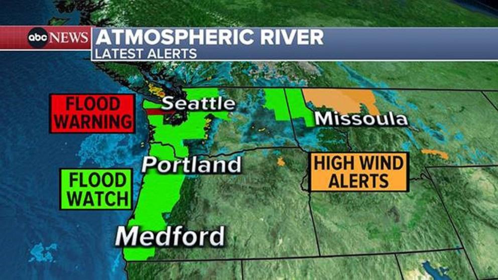 Atmospheric river threatening West Coast with floods, heavy rain - Good ...