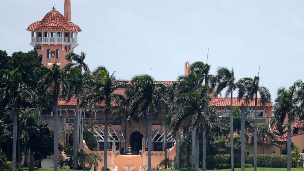 PHOTO: President Donald Trump's Mar-a-Lago estate is shown in a July 10, 2019 file photo, in Palm Beach, Fla.