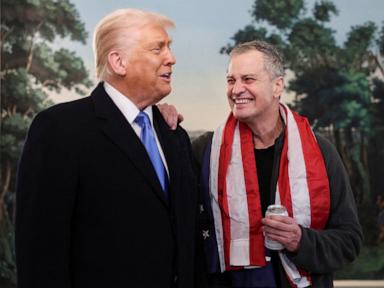 Marc Fogel greeted by Trump at the White House after being freed from Russia