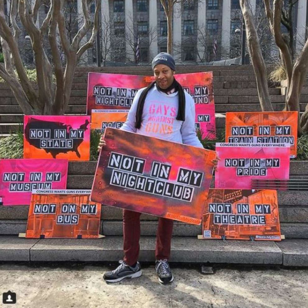 PHOTO: StylistoftheLambs shared this photo on Instagram on March 24, 2018, showing signs for the March for Our Lives protest.