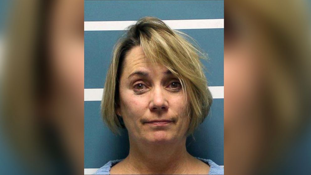 PHOTO: Margaret Gieszinger, a high school teacher in central California who was arrested on suspicion of felony child endangerment, after forcibly cutting the hair of one of her students while singing the National Anthem, authorities said.