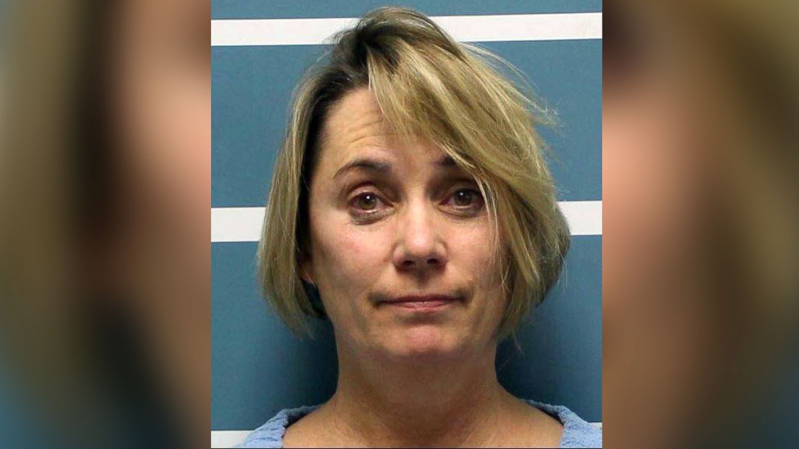 PHOTO: Margaret Gieszinger, a high school teacher in central California who was arrested on suspicion of felony child endangerment, after forcibly cutting the hair of one of her students while singing the National Anthem, authorities said.