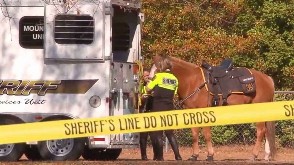 PHOTO: Additional resources have been allocated to help conduct interviews and searches for the little girl, including boats from the North Carolina Division of Marine Fisheries, canines and police horses from neighboring agencies, Miller said.