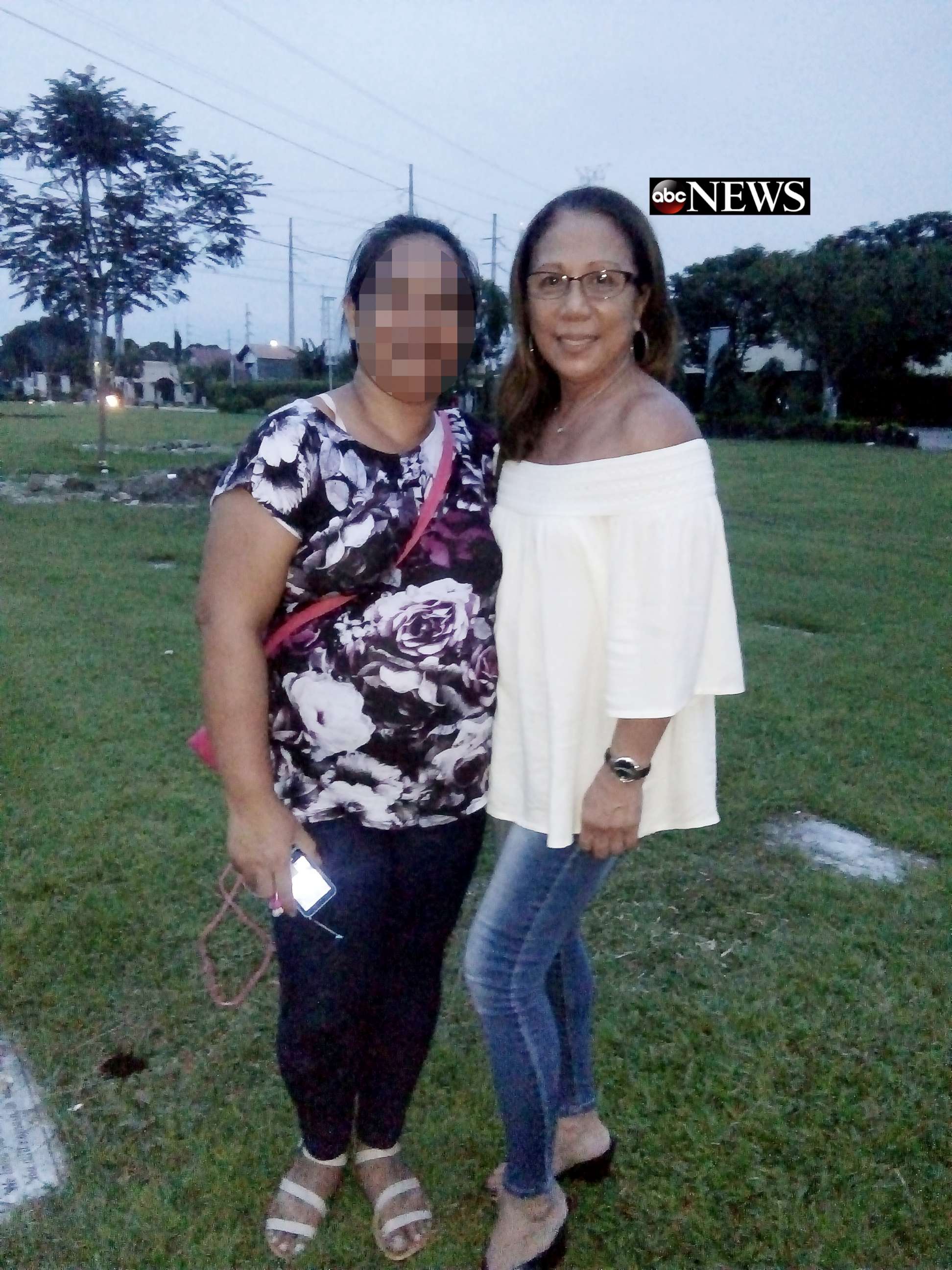 PHOTO: ABC News has obtained photos of Marilou Danley with family members in the Philippines on Sept. 29, 2017, at a family gathering at a cemetery to commemorate the birthday of a niece of Danley's who had died.