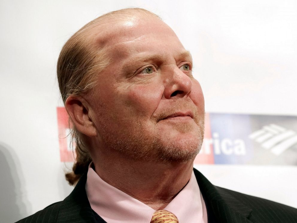 PHOTO: In this Wednesday, April 19, 2017, file photo, chef Mario Batali attends an awards event in New York.