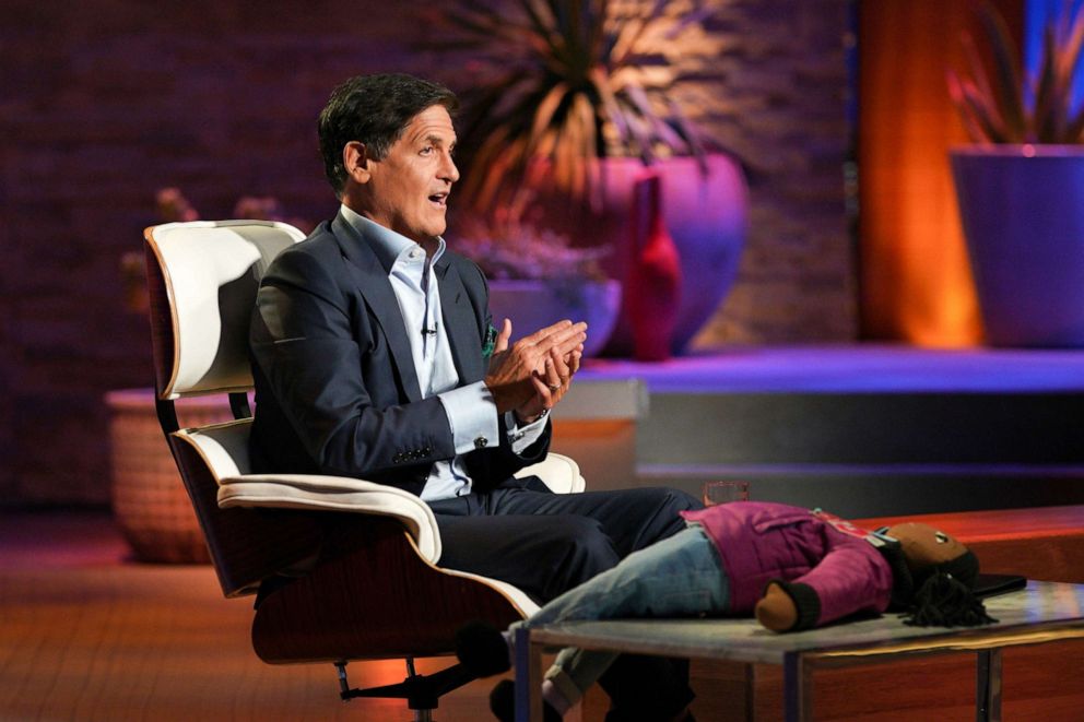 PHOTO: Mark Cuban reacts to a pitch on "Shark Tank."