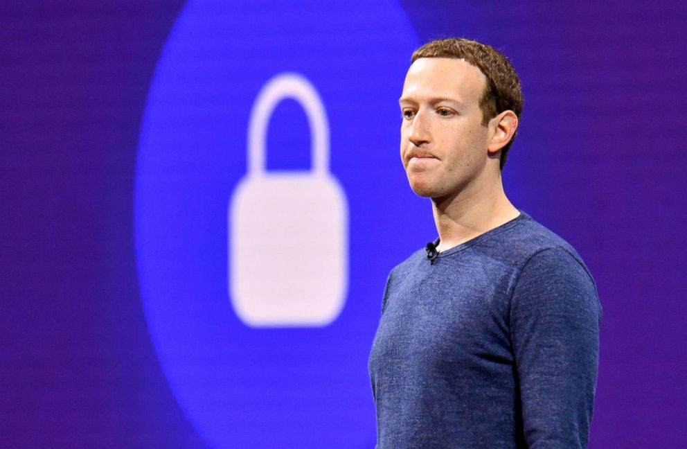 PHOTO: Facebook CEO Mark Zuckerberg attends the annual F8 summit at the San Jose McEnery Convention Center in San Jose, Calif., May 1, 2018.