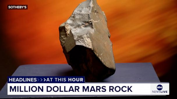 The biggest piece of Mars on Earth is going up for auction