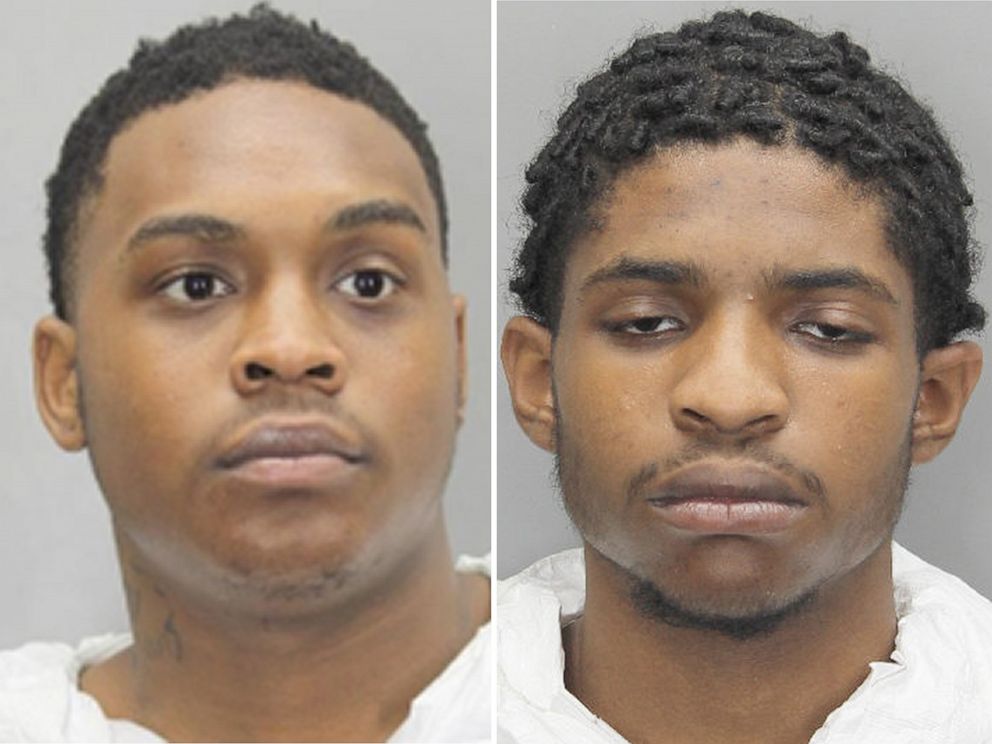 PHOTO: Ronnie Marshall, left, and D’Angelo Strand were arrested and charged with second-degree murder and two counts of the use of a firearm in the commission of a felony, May 27, 2021.