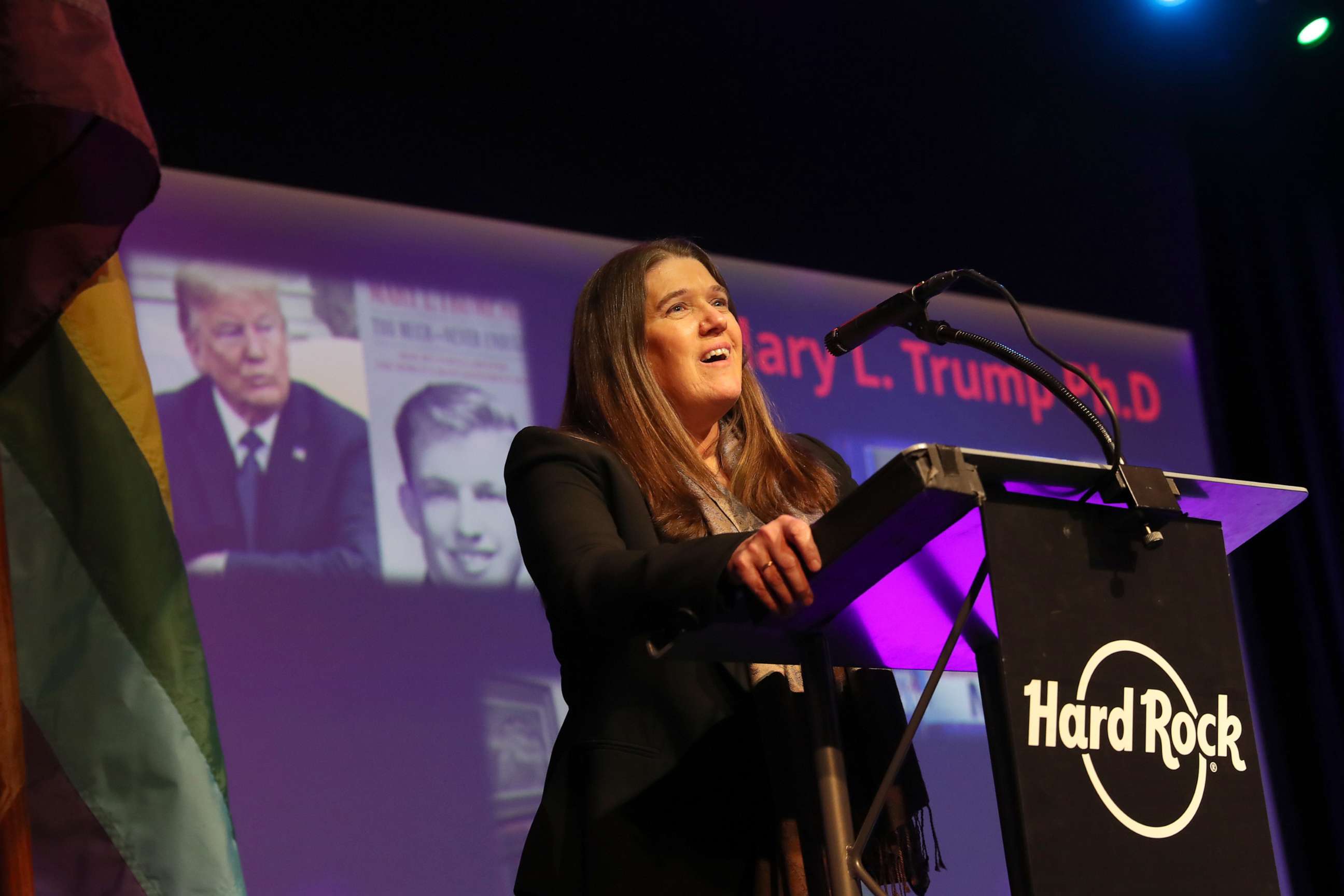 PHOTO: In this Jan. 20, 2023, file photo, Mary L. Trump speaks during Jim Owles Winter Pride Gala Award Ceremony at Hard Rock Cafe in New York.