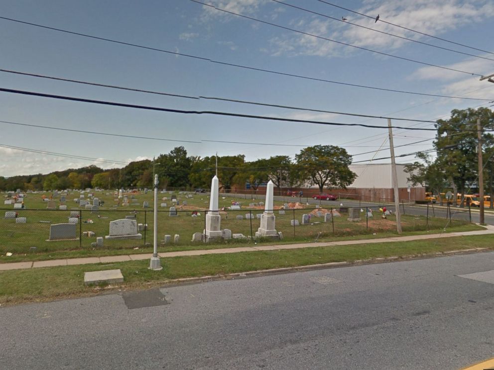 PHOTO: Mt. Zion Cemetery in Landsdowne, Maryland is pictured in this Google Maps image.