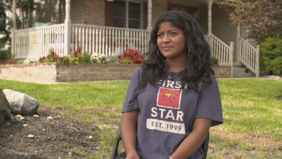 PHOTO: “Maybe because I have hopes that in my future, I'll be good,” Maryori Hernandez said. “This is just a little obstacle that I have. I'll get through it and I'll be who I want to be when I get older, like this is not gonna stop me.”
