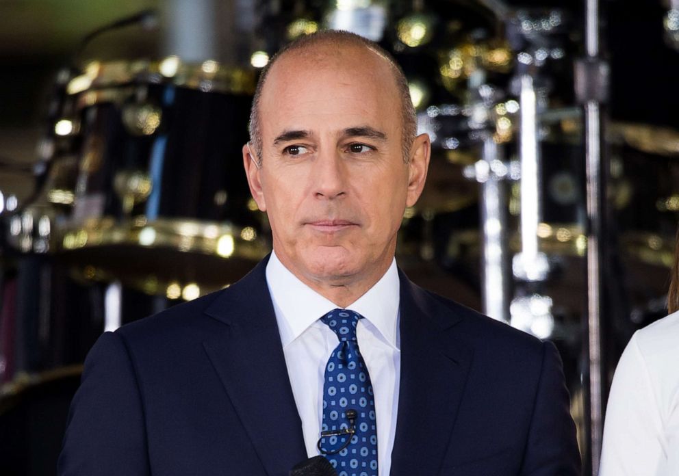 PHOTO: Matt Lauer attends NBC's "Today" at Rockefeller Plaza, Sept. 29, 2017, in New York City.