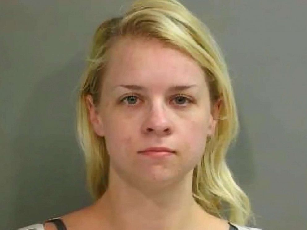 PHOTO: Maxine Feldstein, 30, was arrested by Arkansas police on Aug, 17, 2018, after allegedly posing as an officer to help her boyfriend escape from jail.