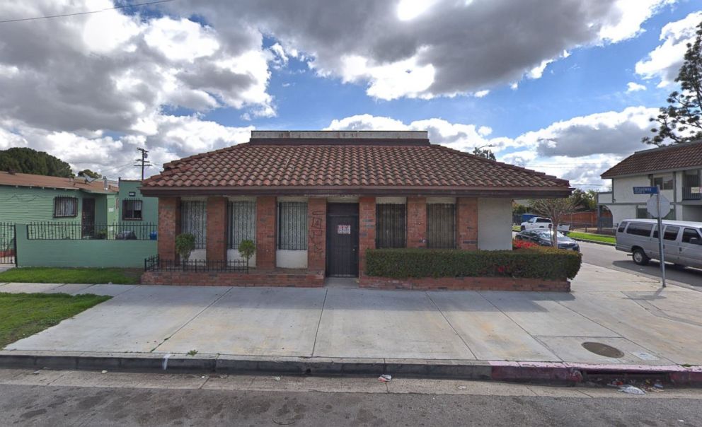 PHOTO: Police are investigating the scene of Rep. Maxine Waters offices on S Broadway St. in Los Angeles, on July 24, 2018.