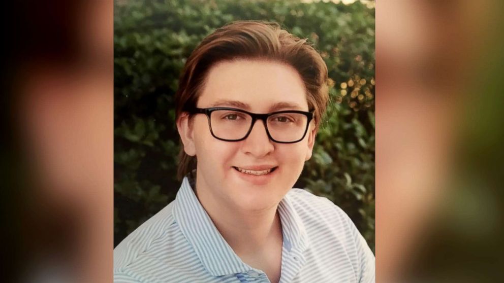 Maxwell Gruver is seen in this undated photo shared by his mother, Rae Ann Feldner Gruver, on Facebook on Sept. 14, 2017.