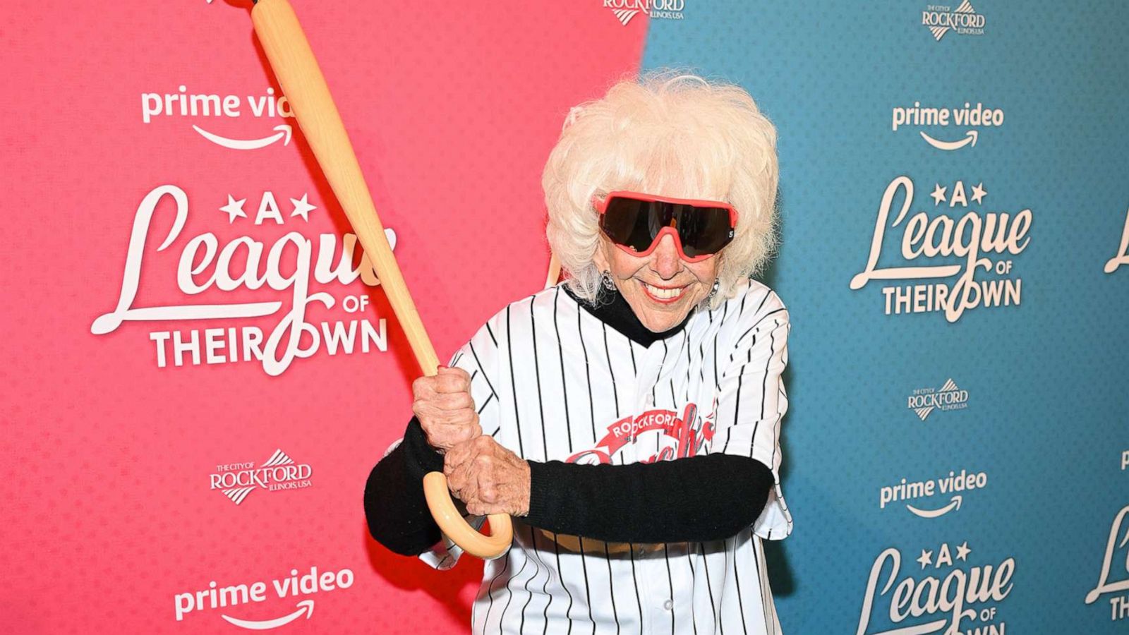 PHOTO: In this July 2, 2022, file photo, Maybelle Blair attends Prime Video's "A League Of Their Own" Special Screening in Rockford, Ill.