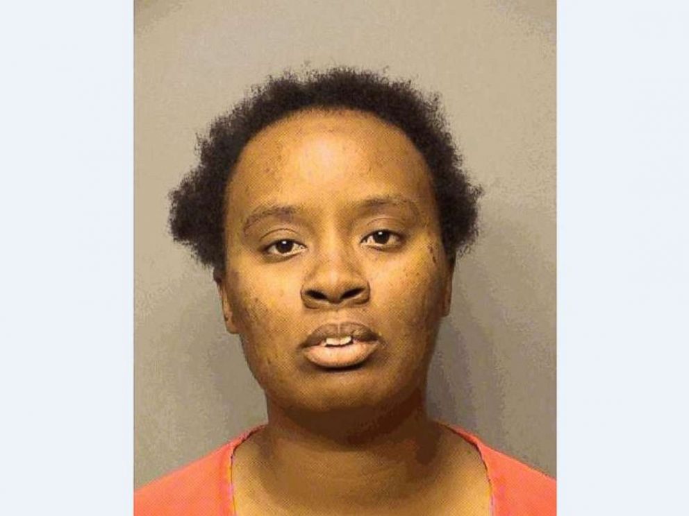 Joandrea McAtee, 27, was charged with gross negligence after apparently allowing three students to drive her school bus. She was fired by the bus company.