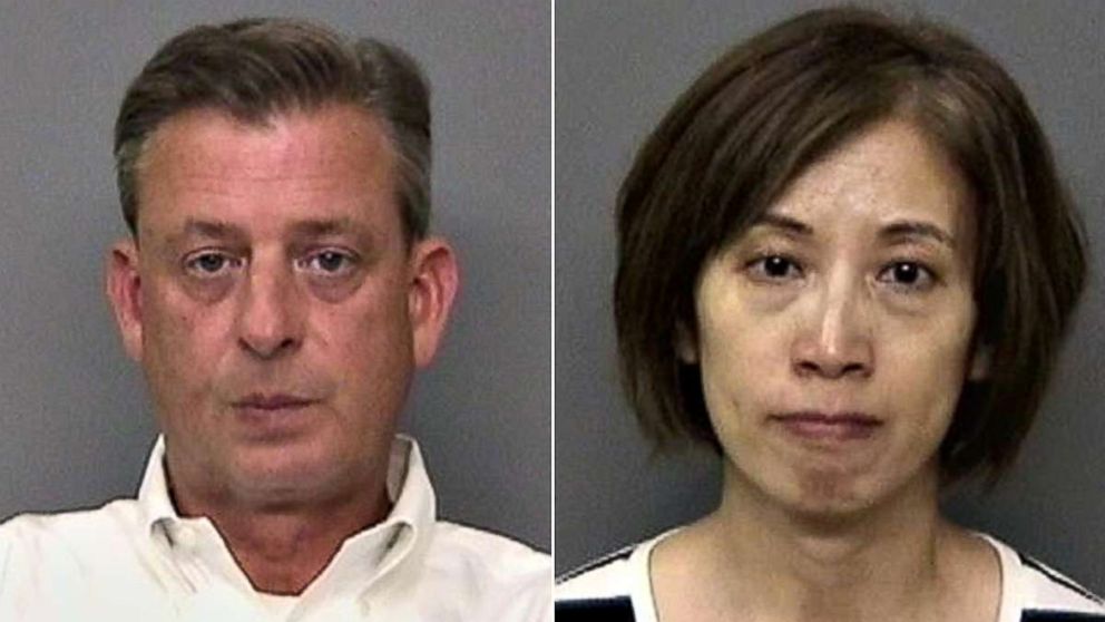 Johnathan McConkey, left, and Kelsi Hoser were arrested arrested and booked for conspiracy and kidnapping of an IASCO Flight Training student in Redding, Calif.