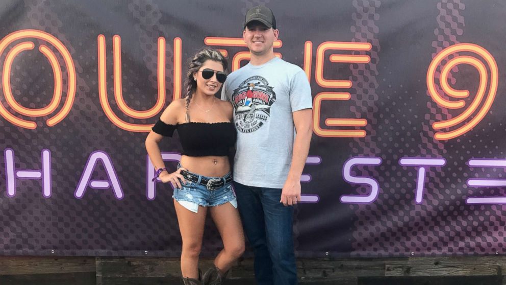 Jason McMillan and girlfriend Ella Gaete were attending a music festival in Las Vegas on Oct. 1, when a gunman opened fire on the crowd. 