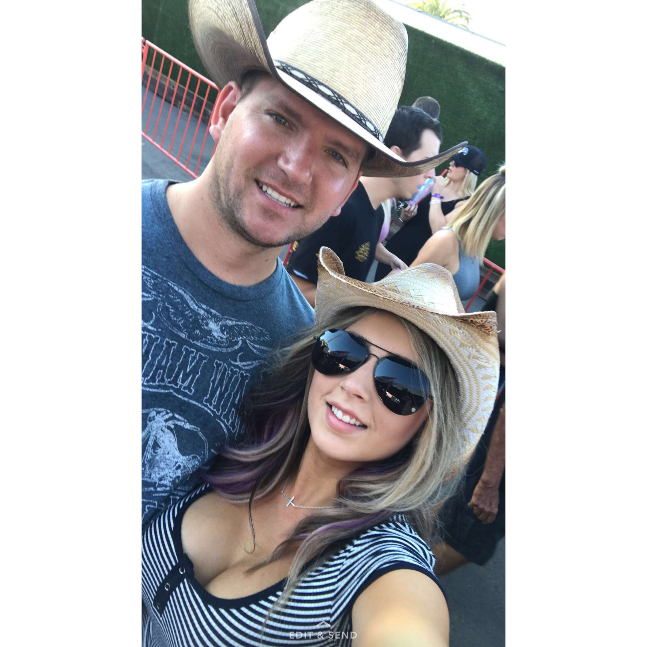 PHOTO: Jason McMillan, McMillan, a 34-year-old California sheriff's deputy who was off-duty at the time, protected girlfriend Ella Gaete from the gunfire. He was shot in the chest Oct. 1 at the concert.