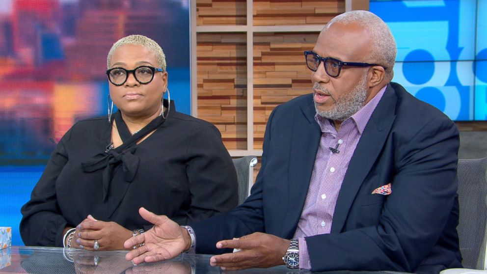 PHOTO: Tonya Wilson and Martin McNair appear on ABC's "Good Morning America," Aug. 16, 2018.