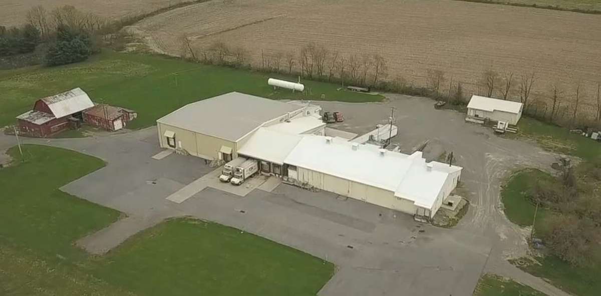 PHOTO: A woman died when she fell into a meat grinder at Economy Locker Storage Company in Muncy Township, Pa., on Monday, April 22, 2019.